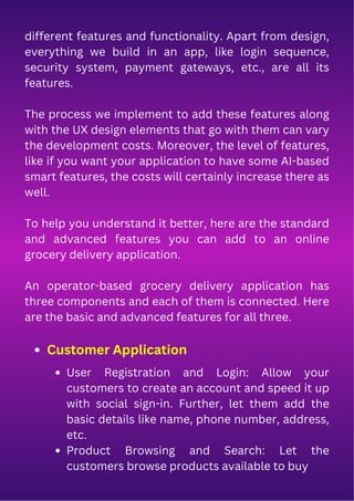 How much does it cost to build an app like Zepto? | PDF