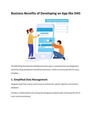 Cost to Develop an App Like D4D Explained | PDF | Free Download