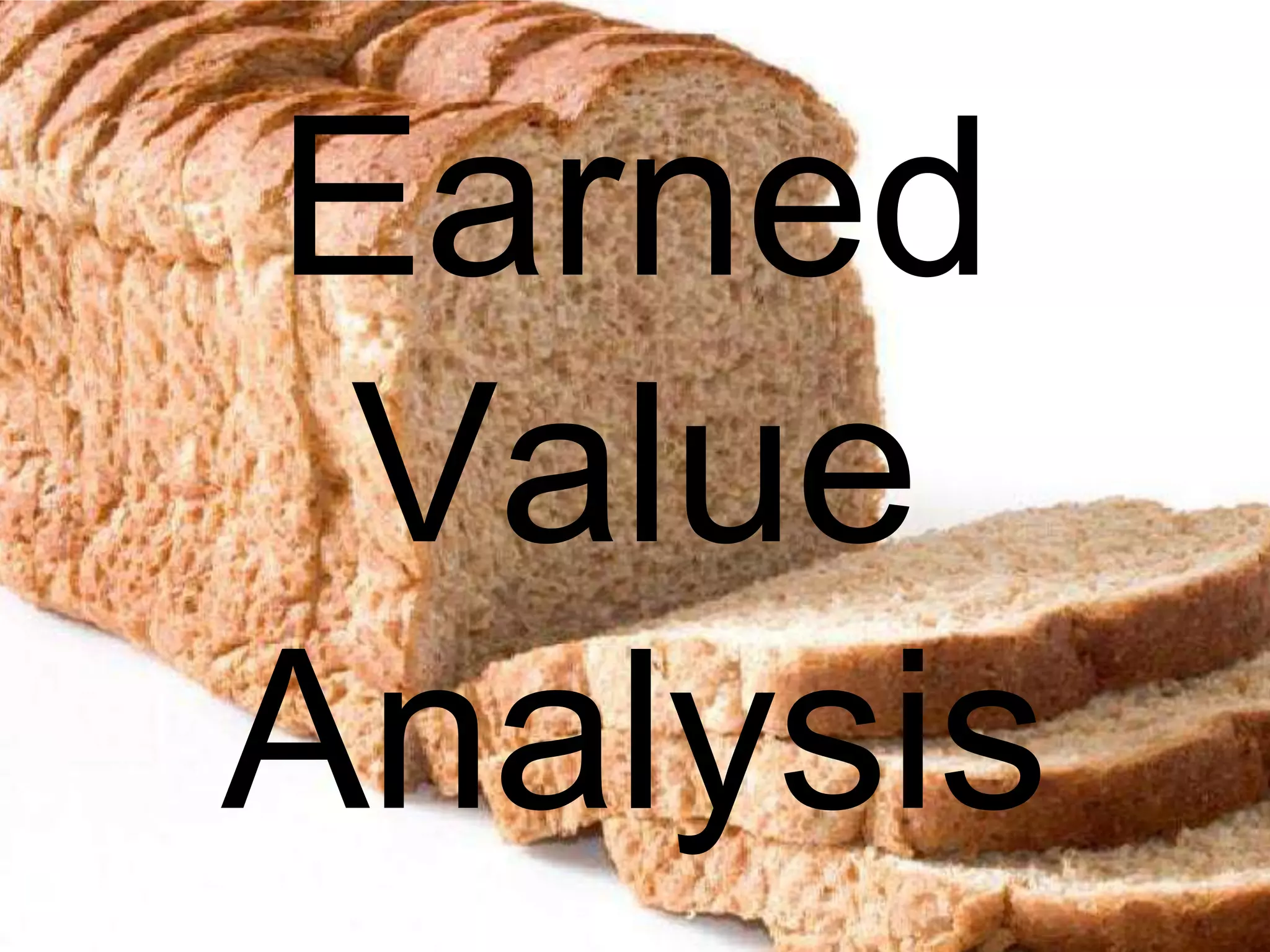 Cost variance cv in project management ppt