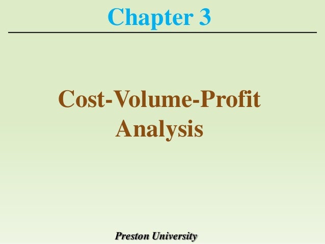 cost volume profit analysis cost volume profit chart excel