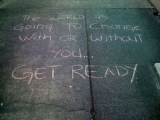 These are exciting times.Choose between achieving a dynamic and exciting future vision or longing for a nostalgic past.