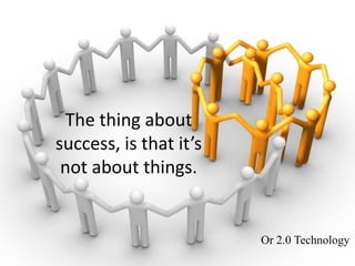 How are your web based communities doing?How many dozen are there?http://www.flickr.com/photos/mthiesson/176153663/