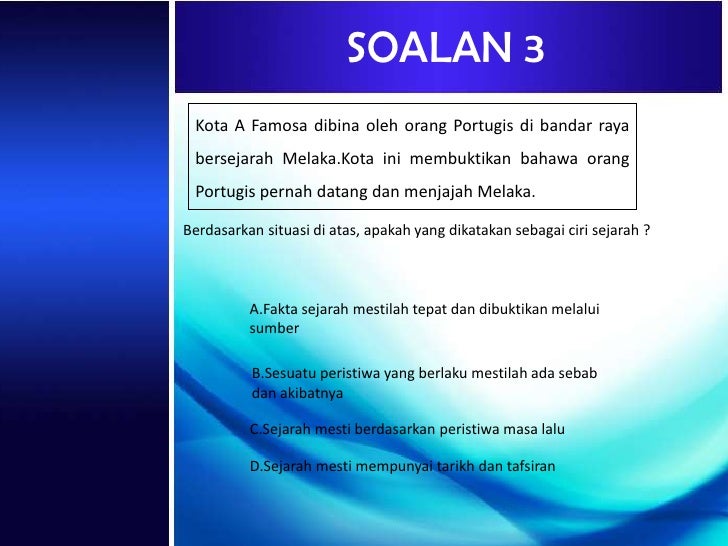 Sejarah Dan Kita