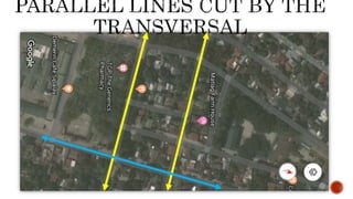 Transverse Line Approach Transversal Line | PPTX