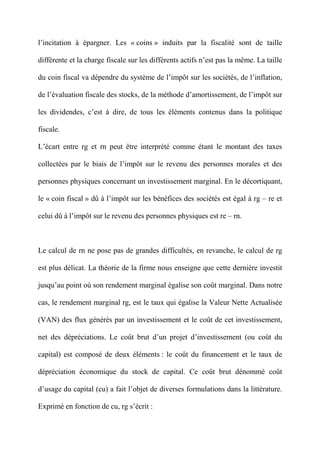 Coût Fiscal au Maroc et Optimisation fiscale