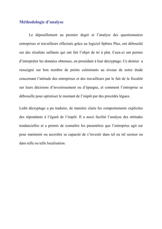Coût Fiscal au Maroc et Optimisation fiscale