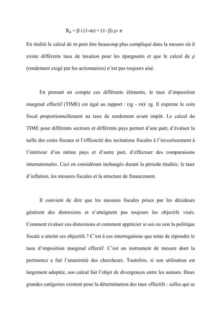 Coût Fiscal au Maroc et Optimisation fiscale