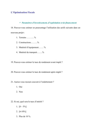 Coût Fiscal au Maroc et Optimisation fiscale