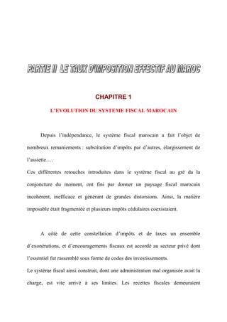 Coût Fiscal au Maroc et Optimisation fiscale