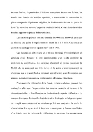 Coût Fiscal au Maroc et Optimisation fiscale