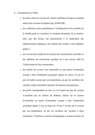 Coût Fiscal au Maroc et Optimisation fiscale
