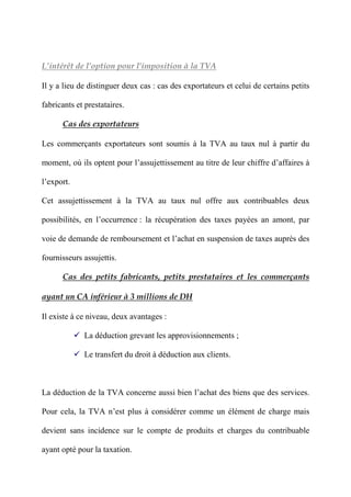 Coût Fiscal au Maroc et Optimisation fiscale