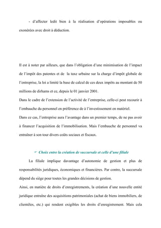 Coût Fiscal au Maroc et Optimisation fiscale