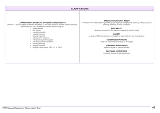 Classroom Observation Tools for Teachers | PDF