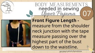 Comprehensive Guide to Sewing Tools and Accurate Body Measurements for ...