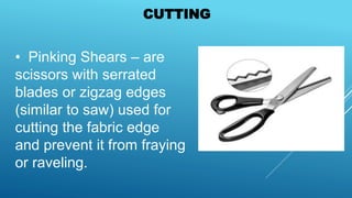 COT-TLE-1.pptx Classifying sewing toolss | PPTX