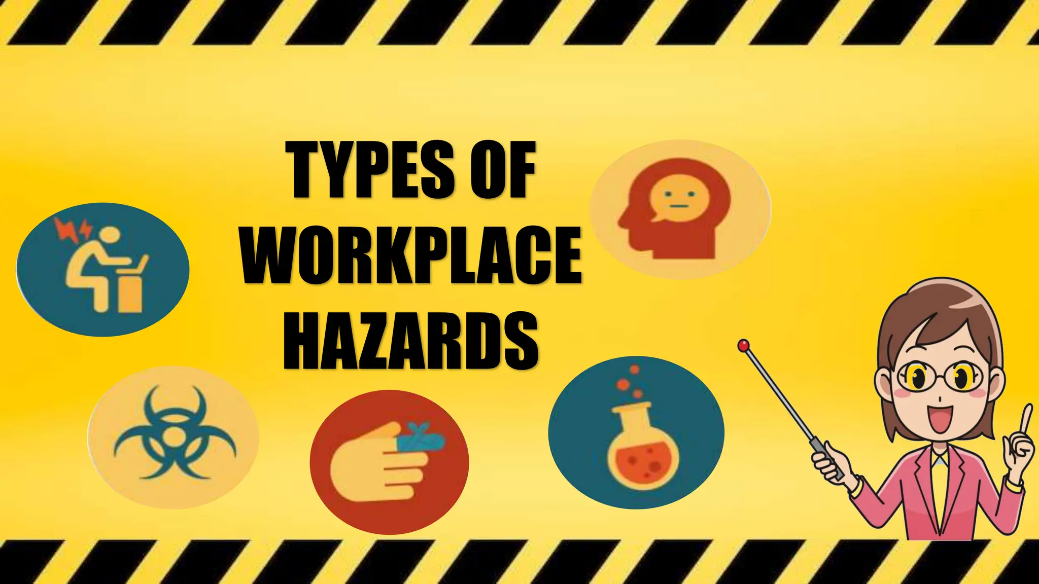 TYPES OF
WORKPLACE
HAZARDS
 