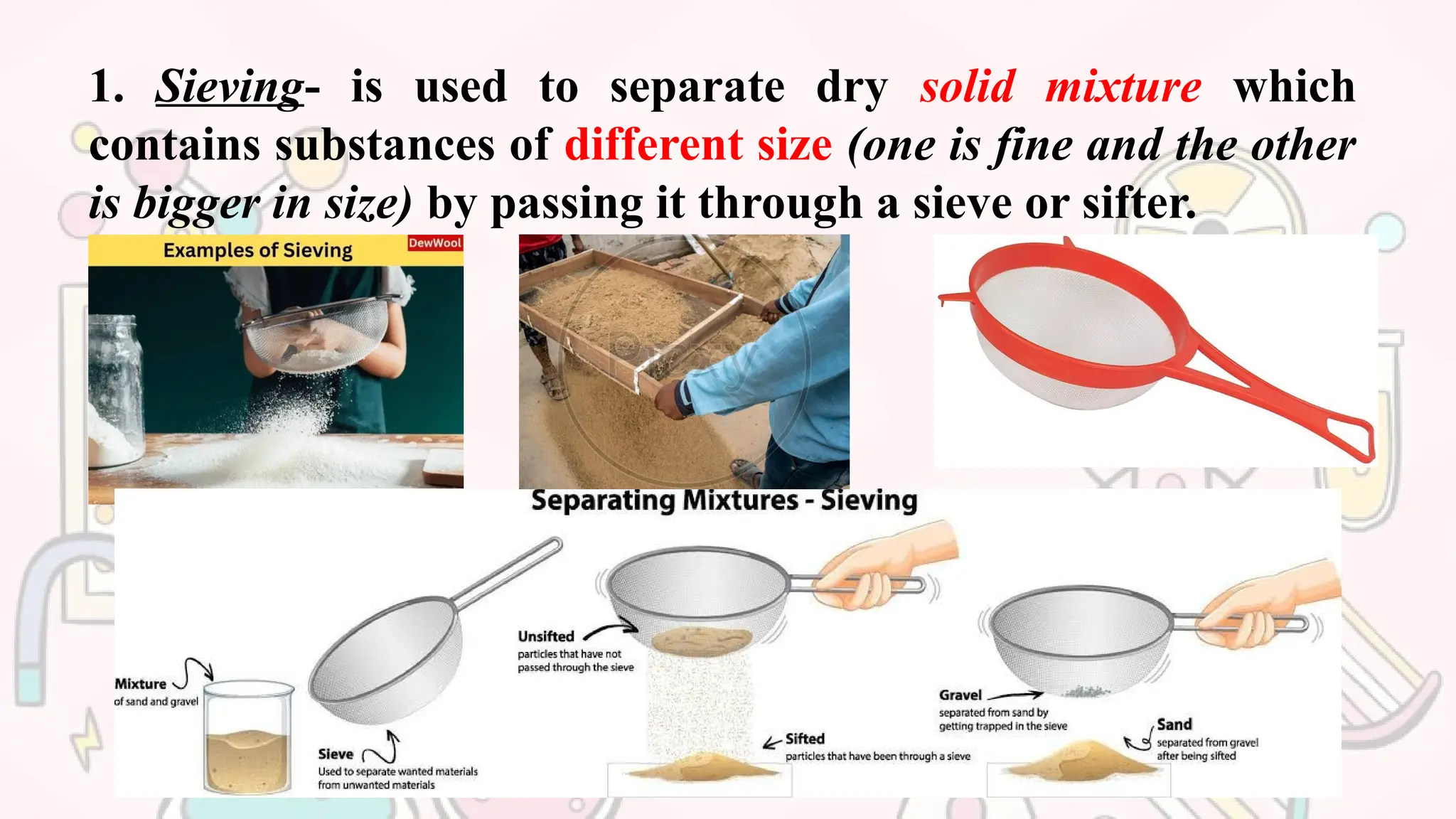 Ways of Separating Mixtures--- Grade Six | PPTX