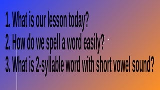 CVC Pattern enabling beginners to develop crucial phonemic awareness ...