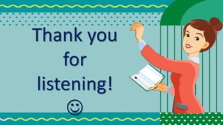 Thank you
for
listening!

 