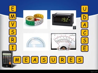 E
M
V
S
U
D
A
C
S
R
E
I
E
M A S U R E S
 