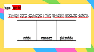 Teaching Comparative Words in Mathematics: Length and Height Concepts ...