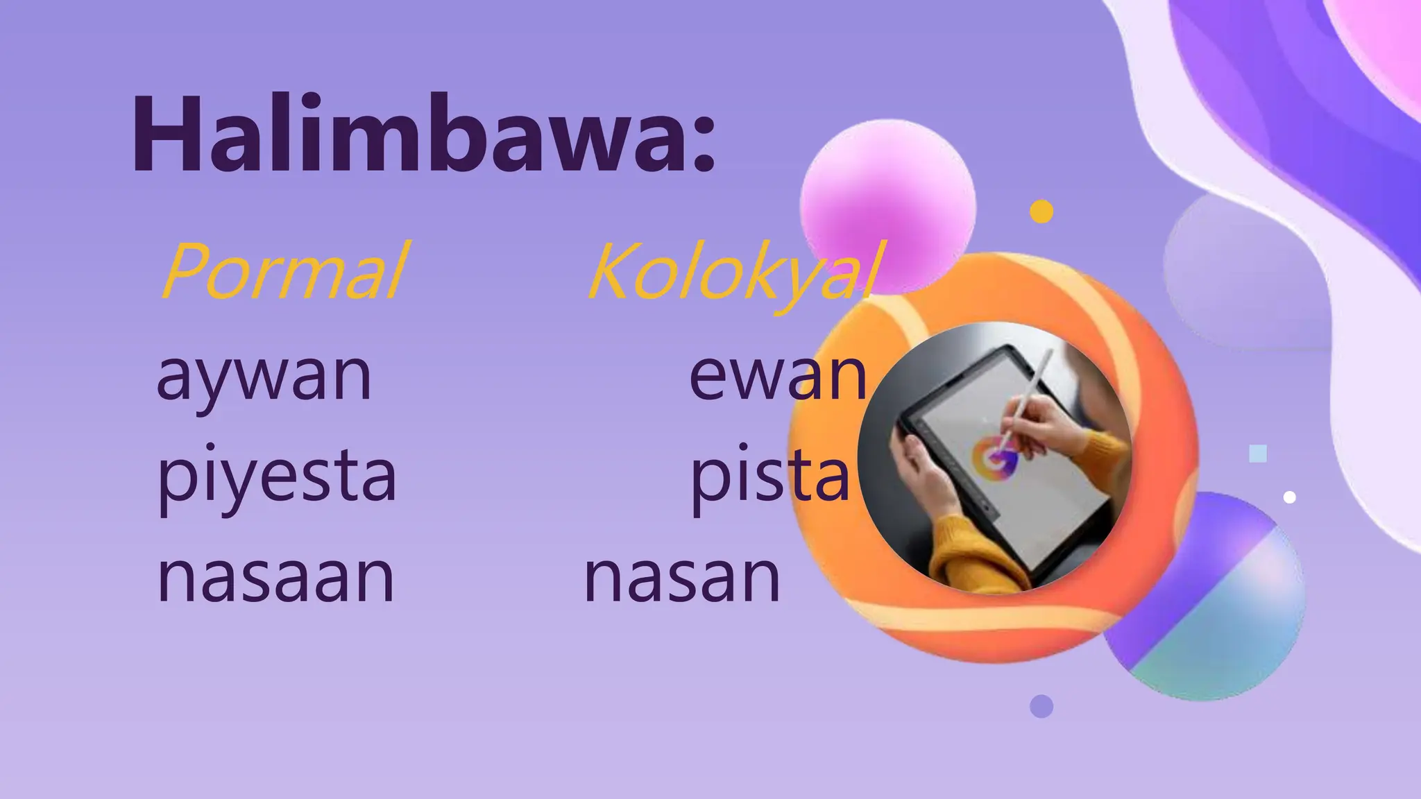 COT FILIPINO 8 mga salitang impormal sa komunikasyon | PPT
