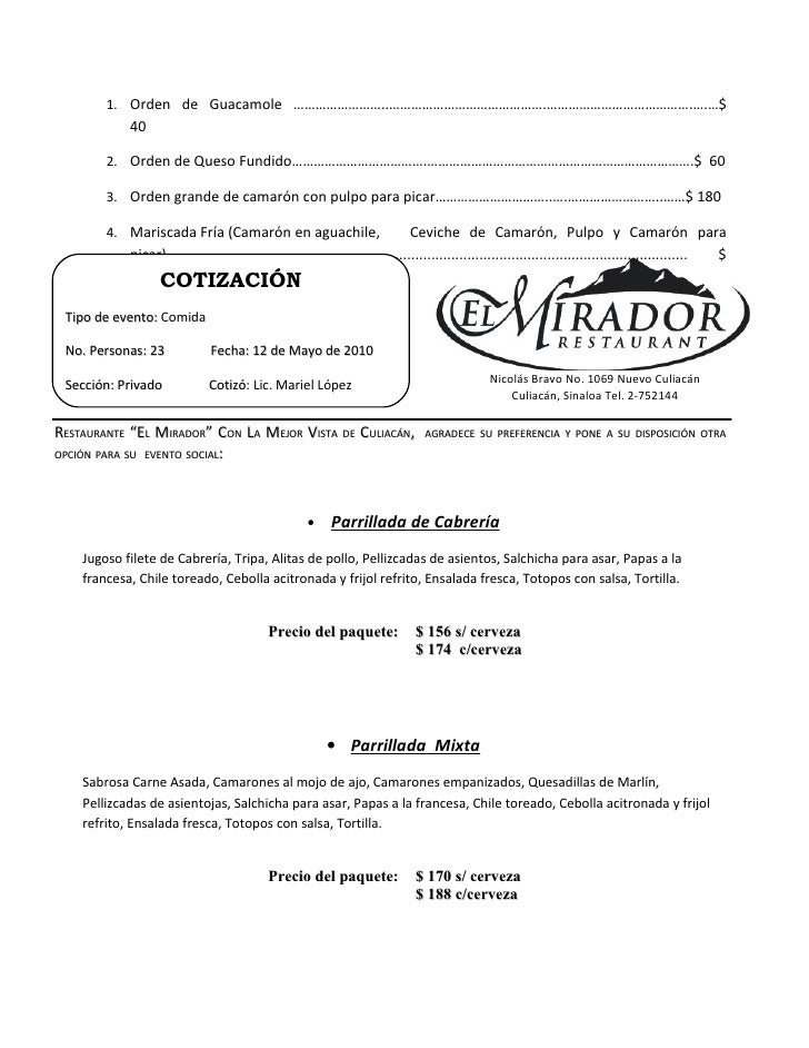 formato de cotizacion para eventos magdalene project org formato de cotizacion para eventos