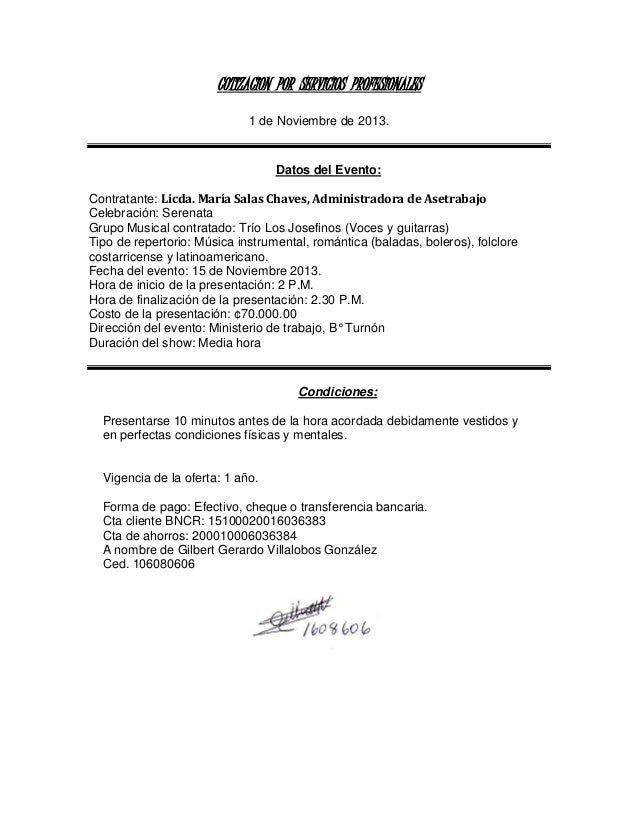 Cotizacion min. trab.