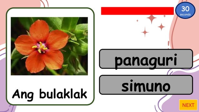 Filipino grade 2 simuno at panaguri Click and tell game | PPTX