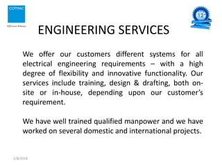 Cotmac eplan offerings | PPTX