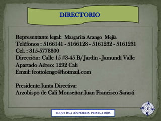  Administradora y ramas afines en la salud y administración.