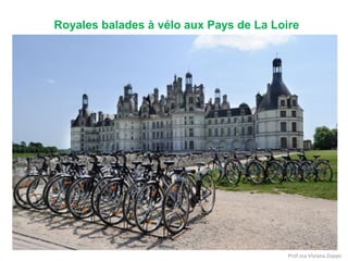 Royales balades à vélo aux Pays de La Loire

Prof.ssa Viviana Zoppo

 