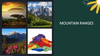 MOUNTAIN RANGES
 