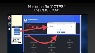 Cotps Setup Guide Pp Pptx