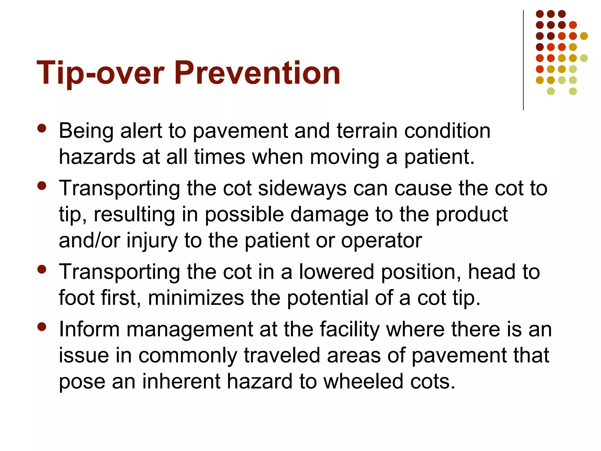 Cot safety | PPT