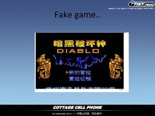 Fake game.. 