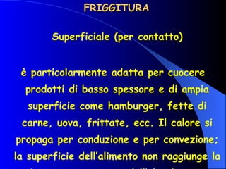 Cottura degli alimenti