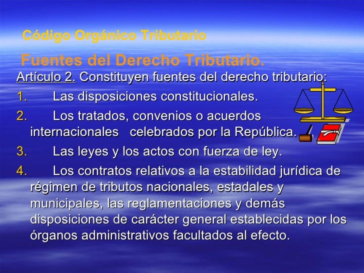 Tributos e impuestos en el Cot y crbv