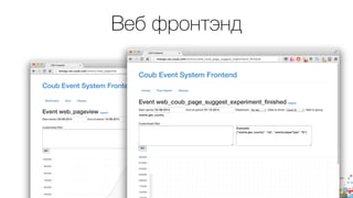 Веб фронтэнд 
 