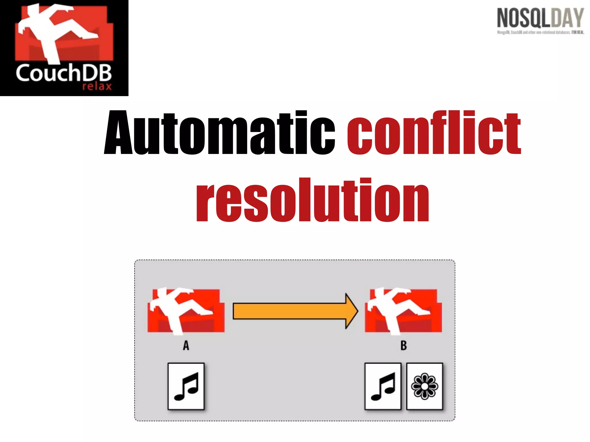 Automatic conflict
    resolution
 