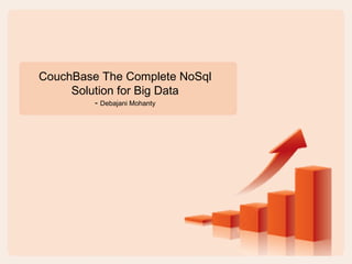 CouchBase The Complete NoSql
Solution for Big Data
- Debajani Mohanty
 