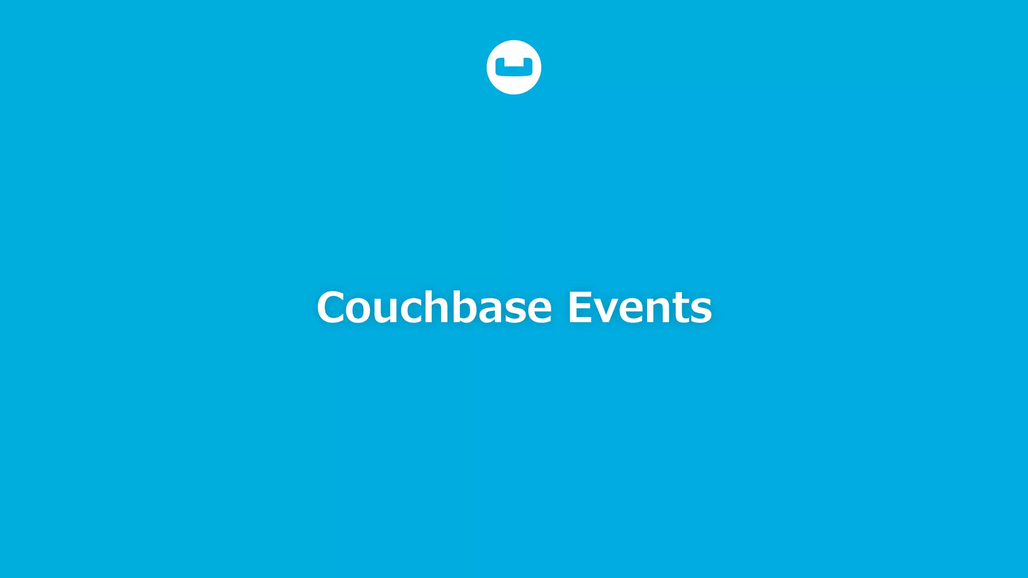 Couchbase  Events
 