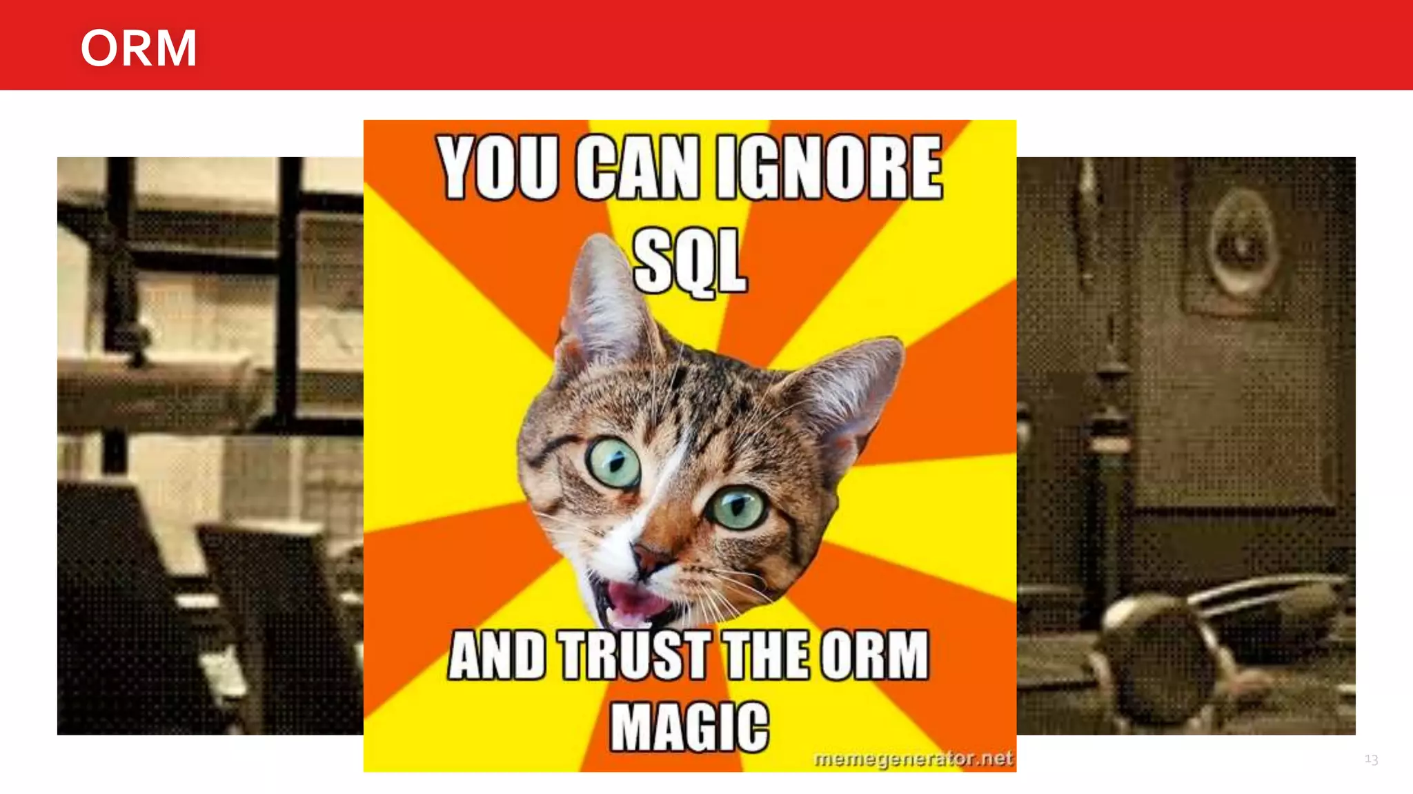 13
ORM
 