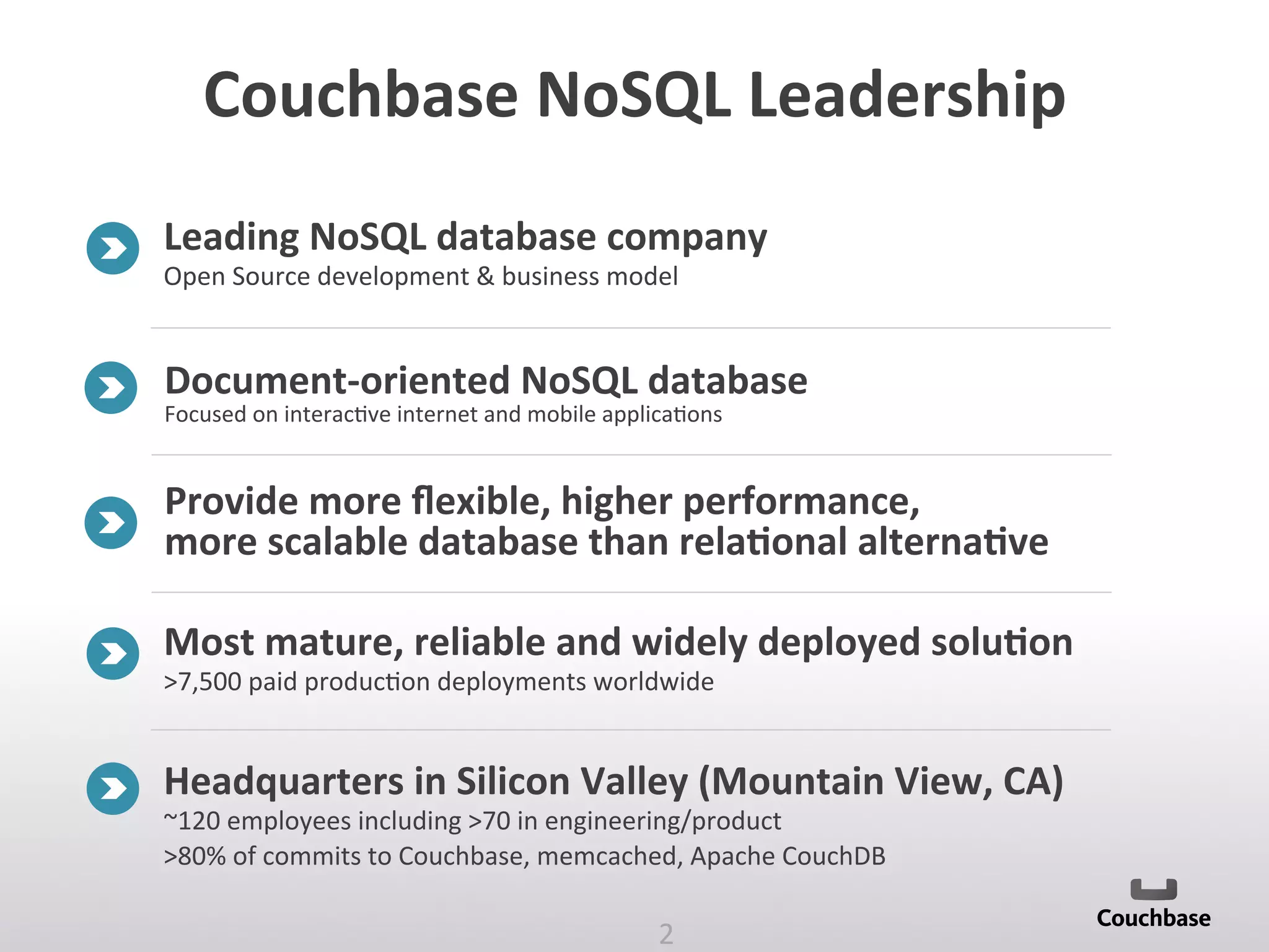 Couchbase overview033113long | PPT