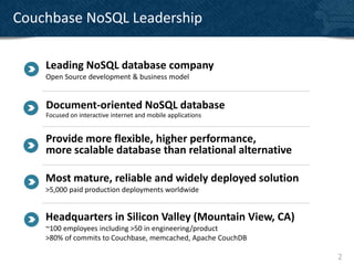 Couchbase presentation | PPT