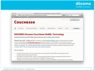 Copyright © 2012 DOCOMO Innovations, Inc. All Rights Reserved.   3
 