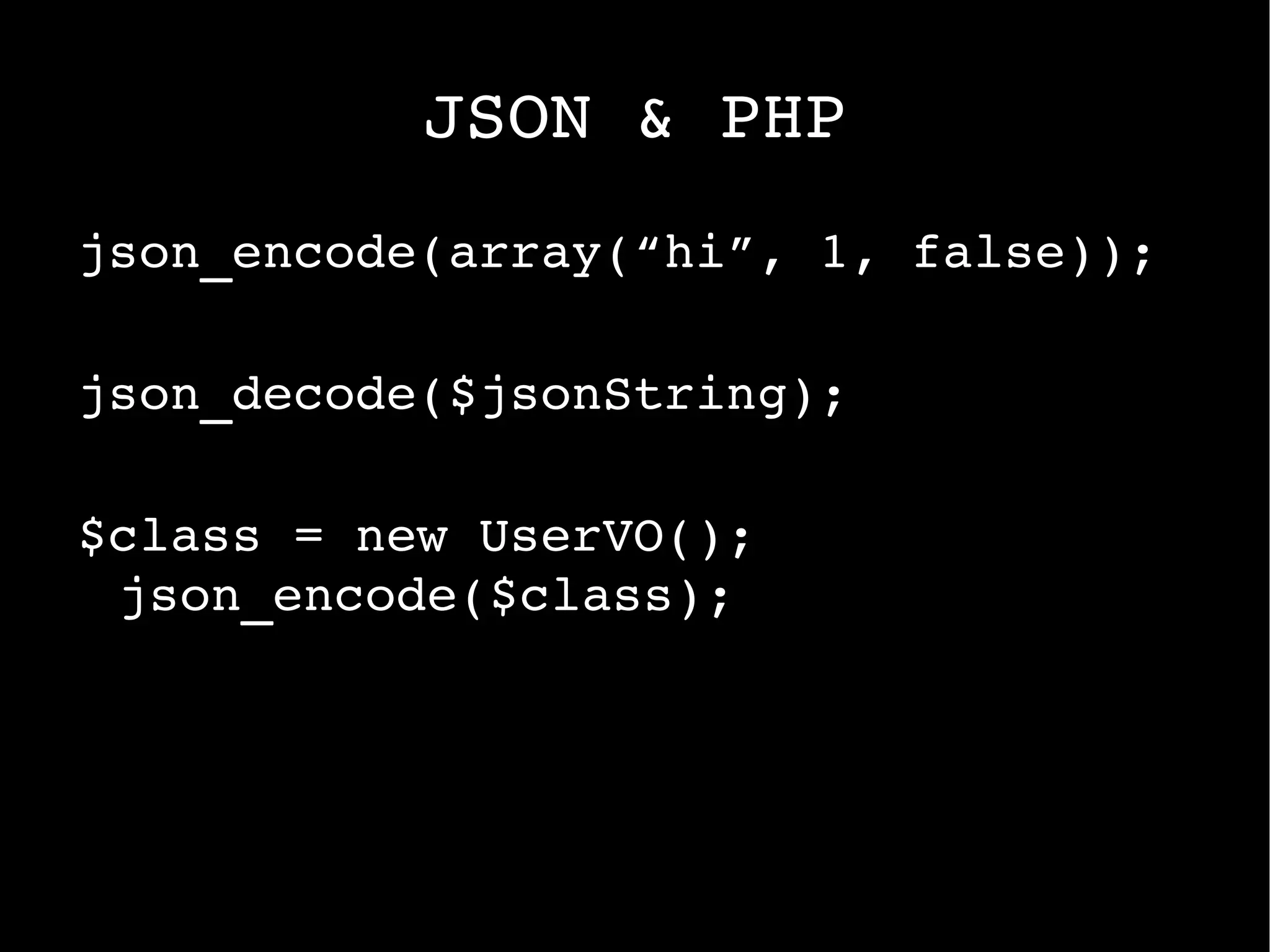 But here's some: try { //Get the post (a StdClass)... $post = $this->sag->get('postID')->body; //...update its info... $post->views++; //..and send it back to the couch. return $this->sap->put($post->_id, $post)->body->ok; } catch(SagCouchException $e) { //The requested post doesn't exist - oh no! if($e->getCode() == &quot;404&quot;) $e = new Exception(&quot;That post doesn't exist.&quot;); throw $e; } 