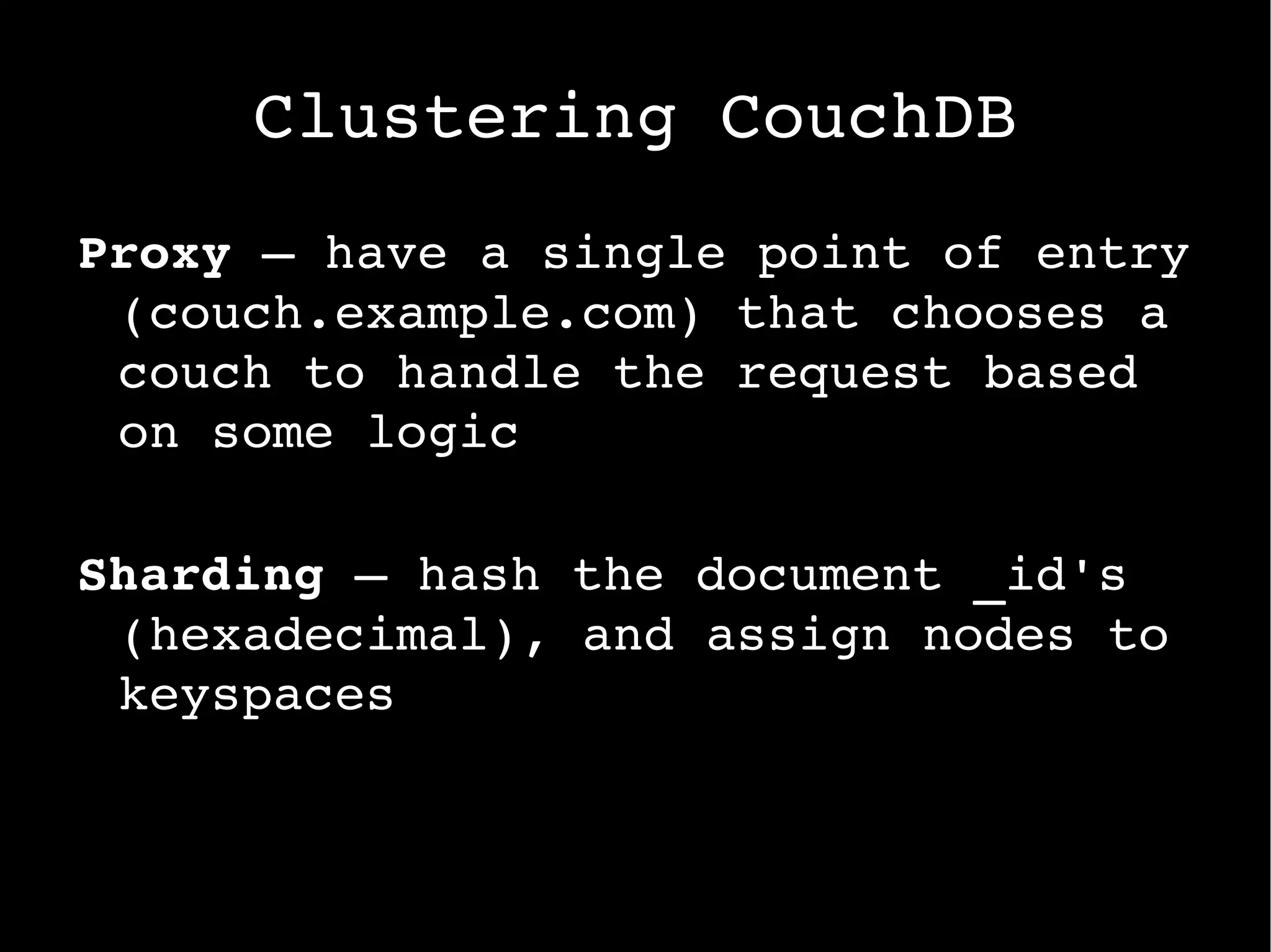 U pdate  PUT /databaseName/docID 