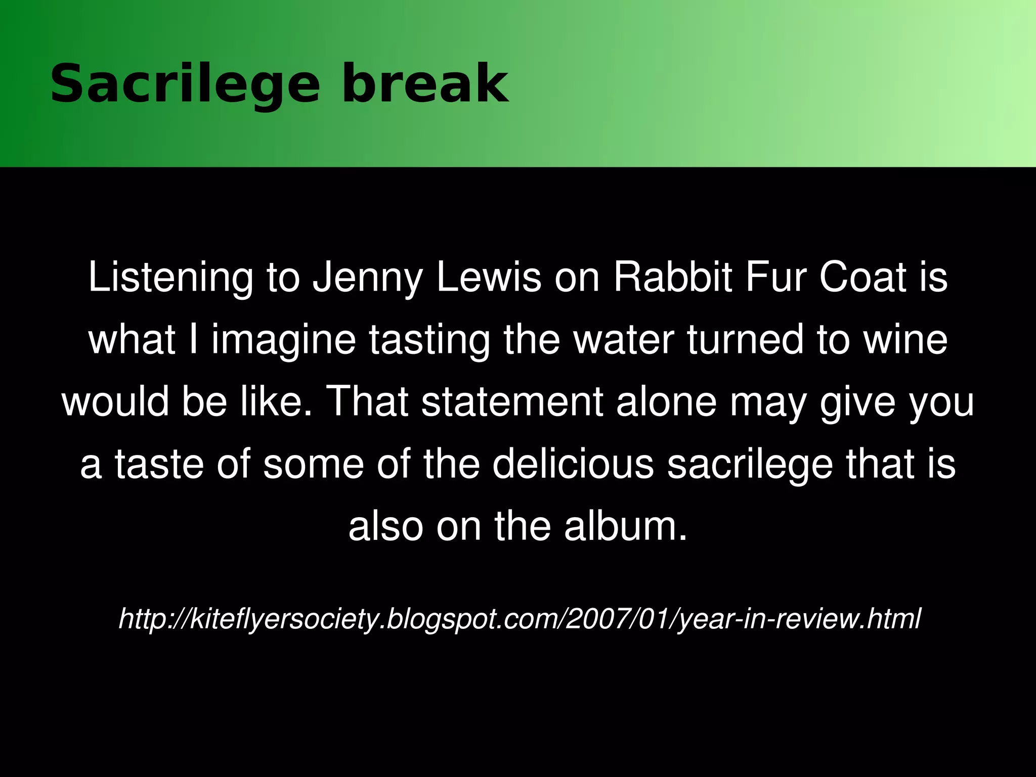 CouchDB is sacrilege... mmm, delicious sacrilege